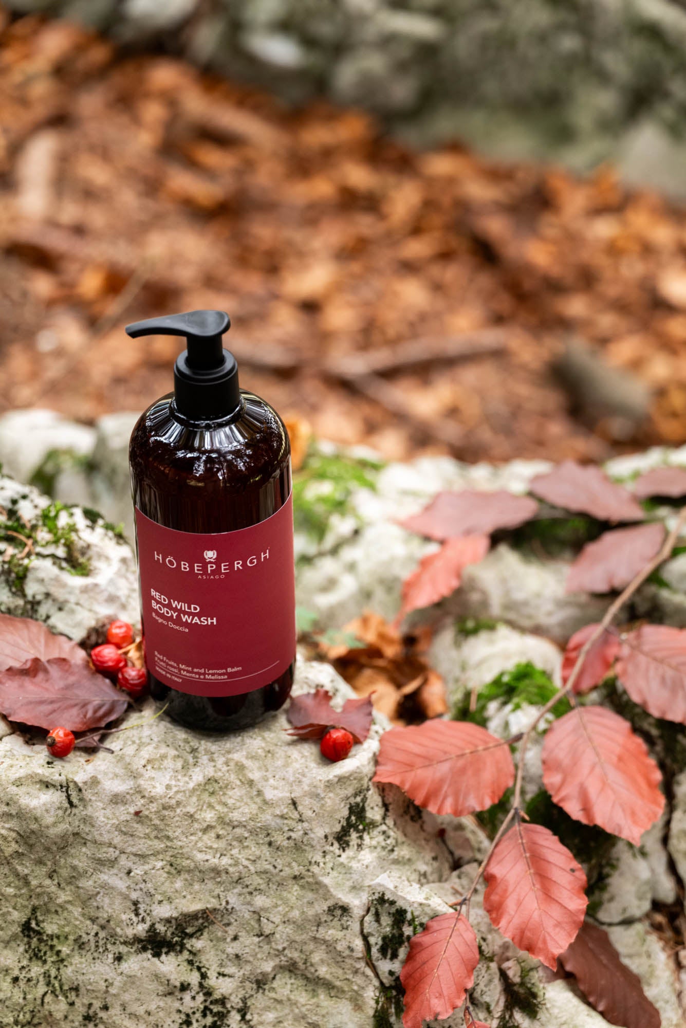 RED WILD BODY WASH